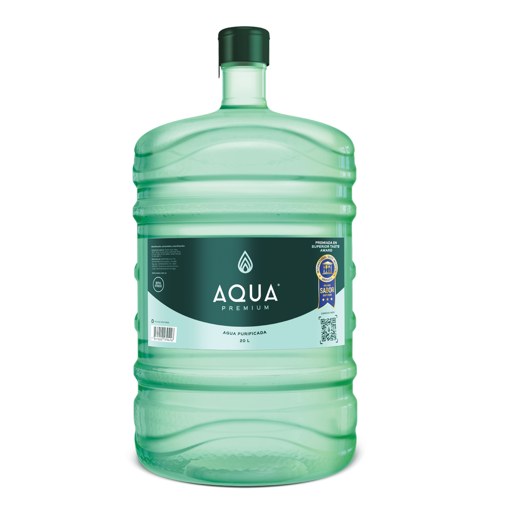 BOTELLÓN 20L AQUA PREMIUM (LIQUÍDO)