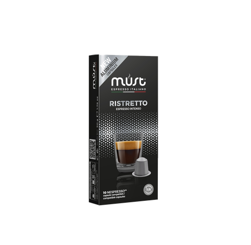 [75] RISTRETTO - 10 CÁPSULAS ALUMINIO COMPATIBLES NESPRESSO